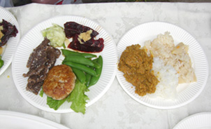 卵・小麦・乳不使用のランチ